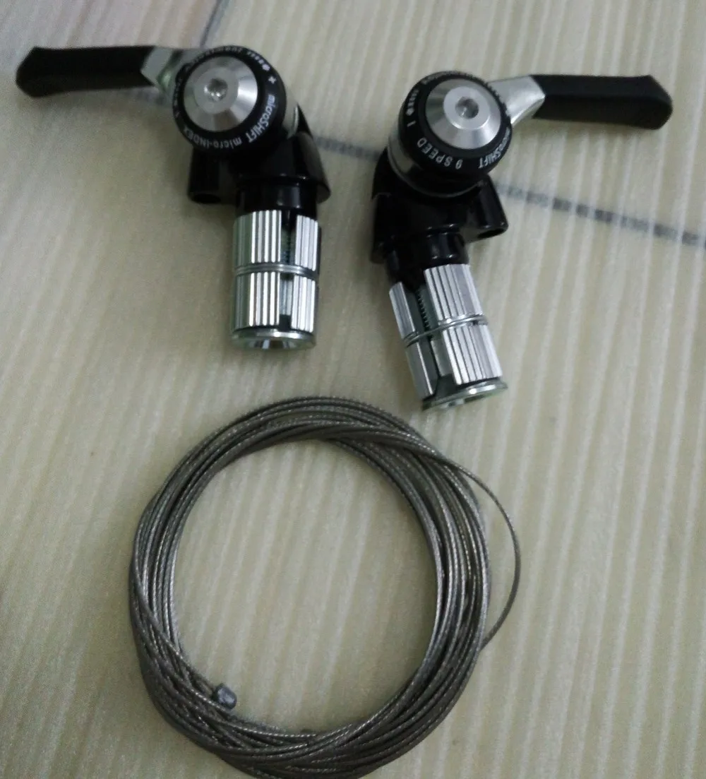 MicroSHIFT 9S TT Bar End Shifter BS-A09 2 x 9 / 3 x 9 speed Road