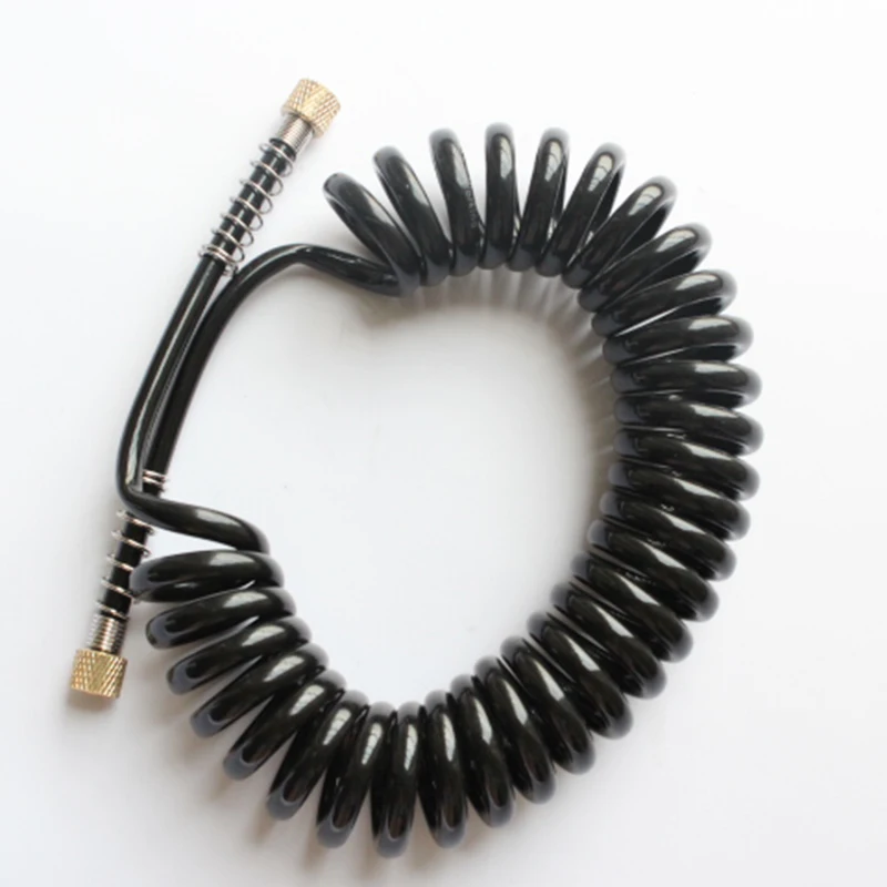 OPHIR 3M 1/8 & 1/8 Airbrush Hose - Coiled Nylon Air Hose Airbrush Accessories# AC026