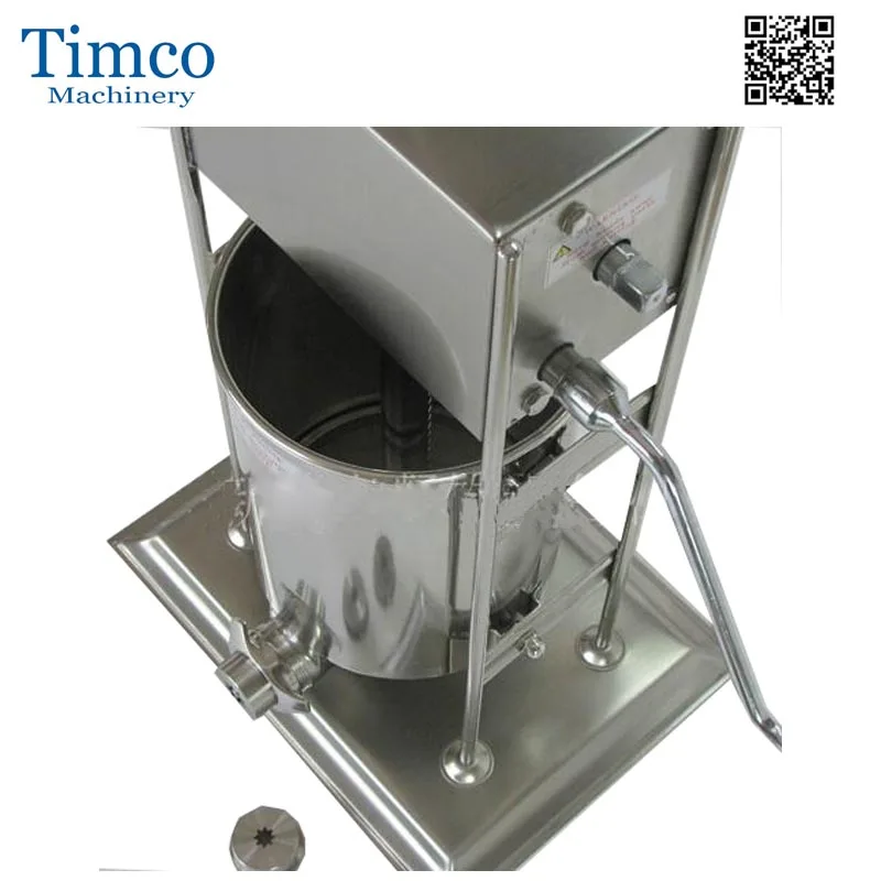 Máquina de churros espanhola TIMCO 12L fabricante de churros de aço inoxidável