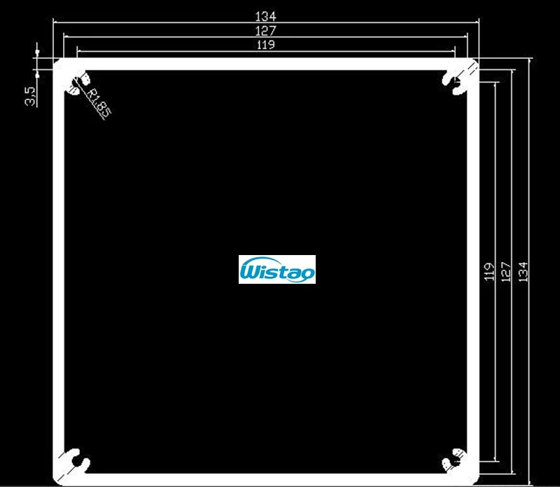 IWISTAO 1 шт. крышка трансформатора 134X134X136 матовый весь алюминий 1 шт. крышки силового трансформатора для лампового усилителя HIFI аудио DIY