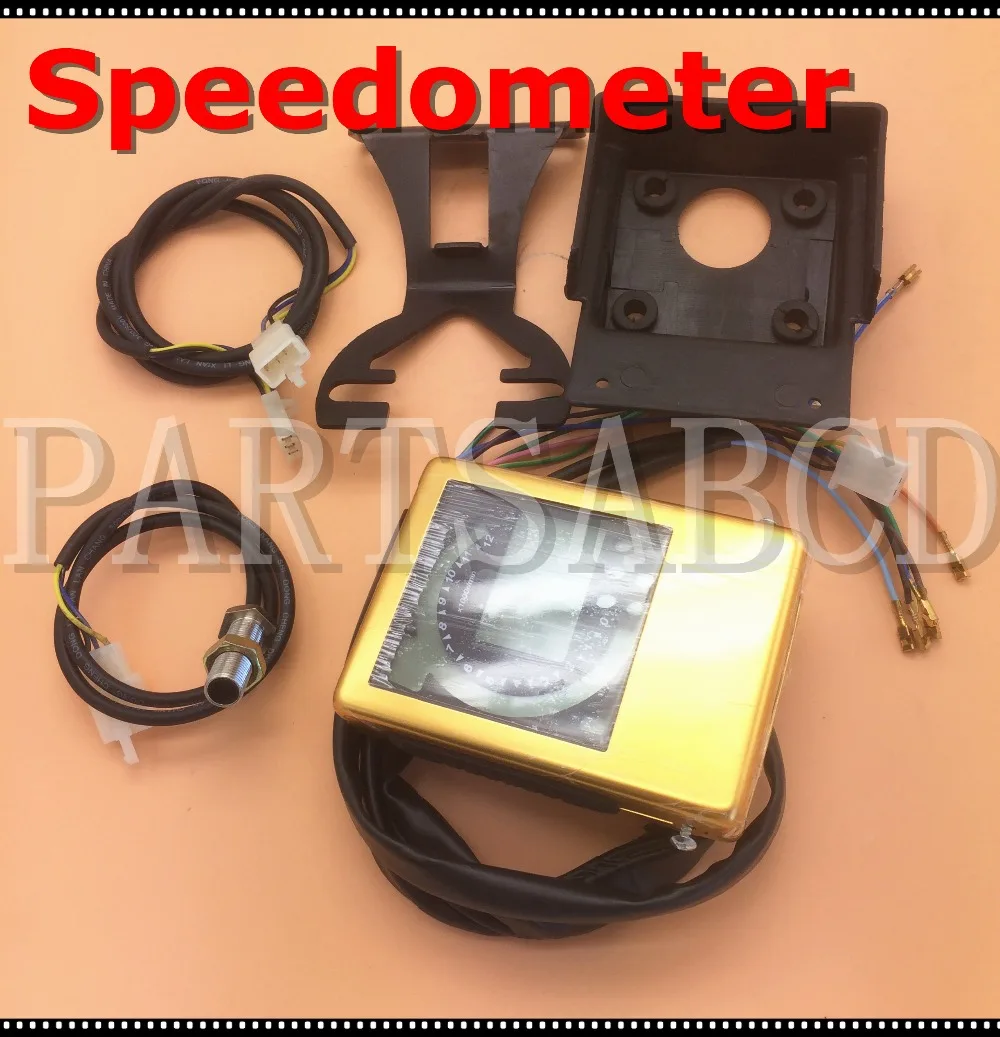 PARTSABCD 110CC 125CC 150CC 200CC 250CC ATV Quad Dirt Bike Speedometer Universal