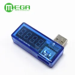 Medidor de voltaje de corriente de carga de energía móvil USB Digital Mini cargador USB voltímetro amperímetro