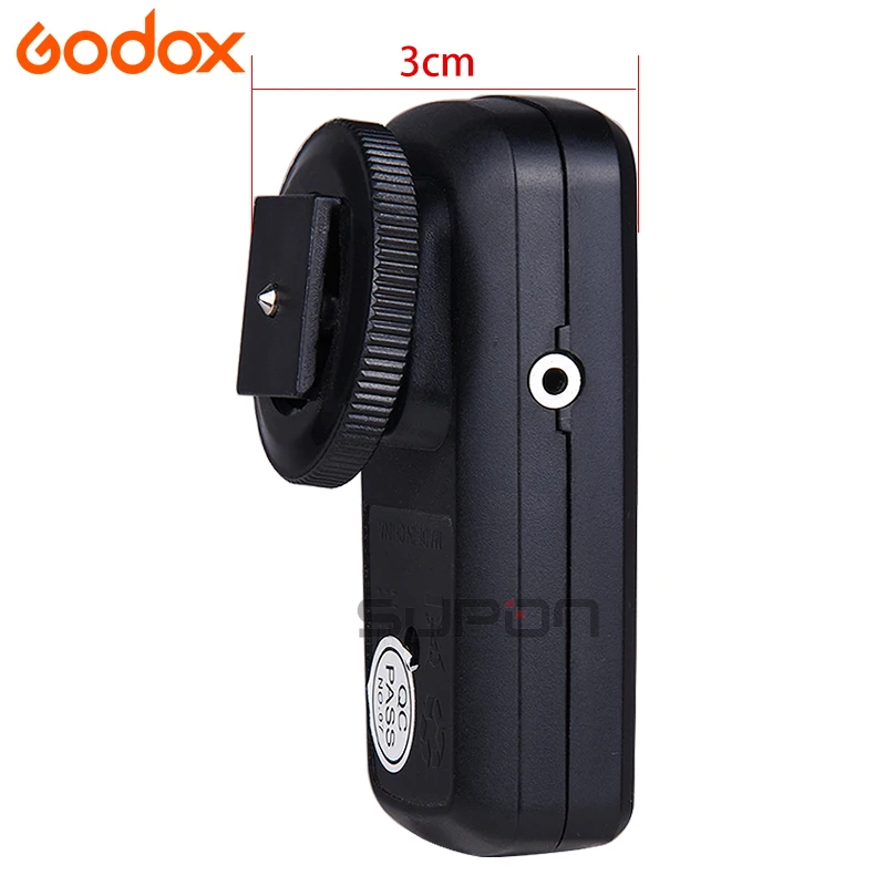 Godox DM-16 Wireless Studio Flash Trigger Transmitter for Godox DMR-16 Receiver for Canon Nikon Olympus Pentax DLSR Cameras