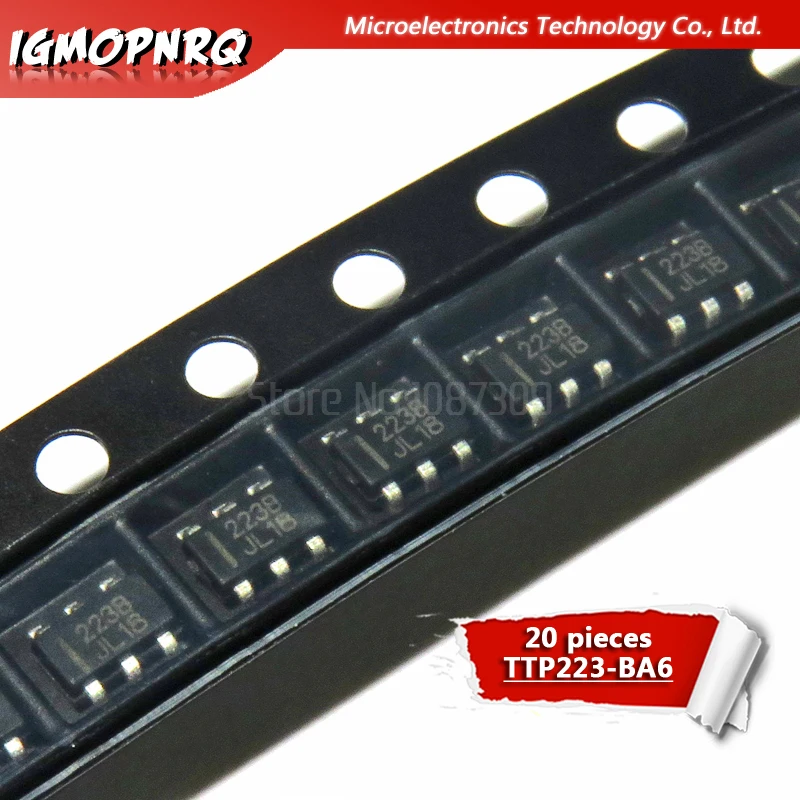 10Pcs TTP223-BA6 TT…