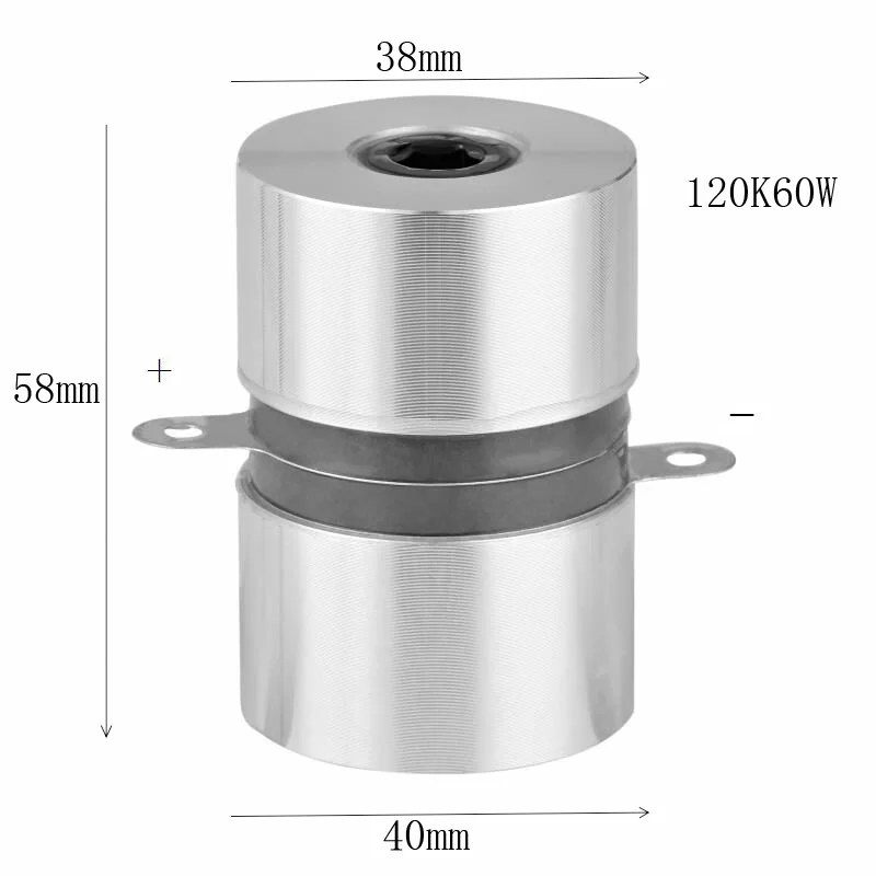 120khz 60W Ultrasonic Cleaning Transducer,60w ultrasonic transducer,120khz piezoceramic transducer,BLT TRANSDUCER