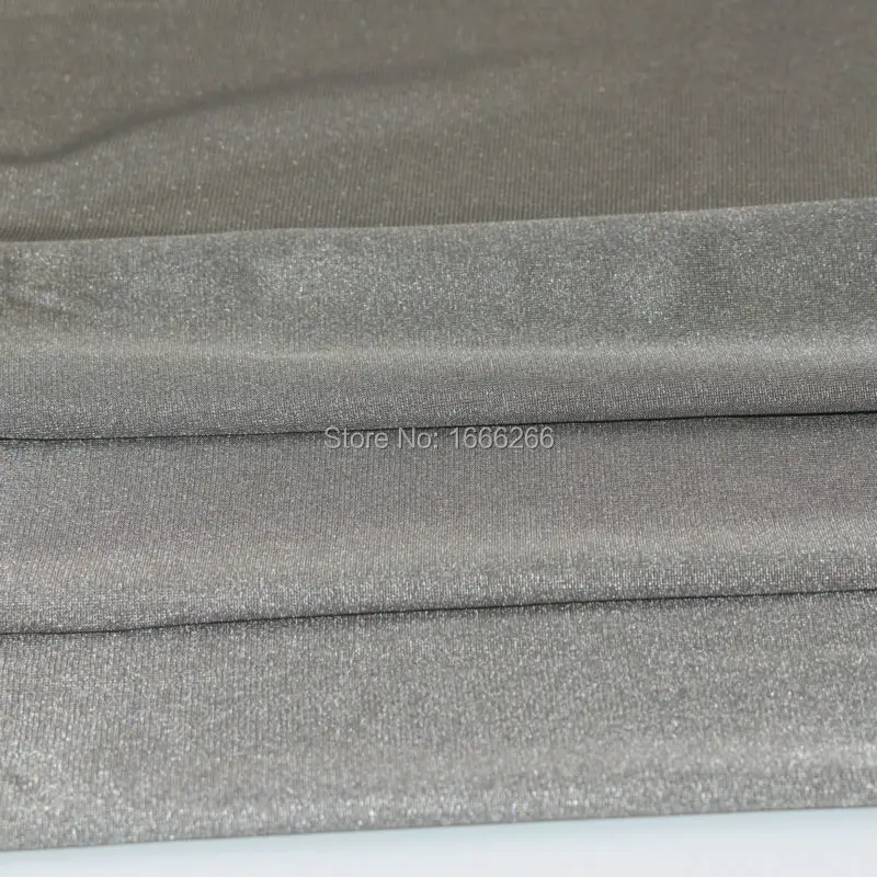 100% Silver Knitted Fabric Microwave Protective Clothing