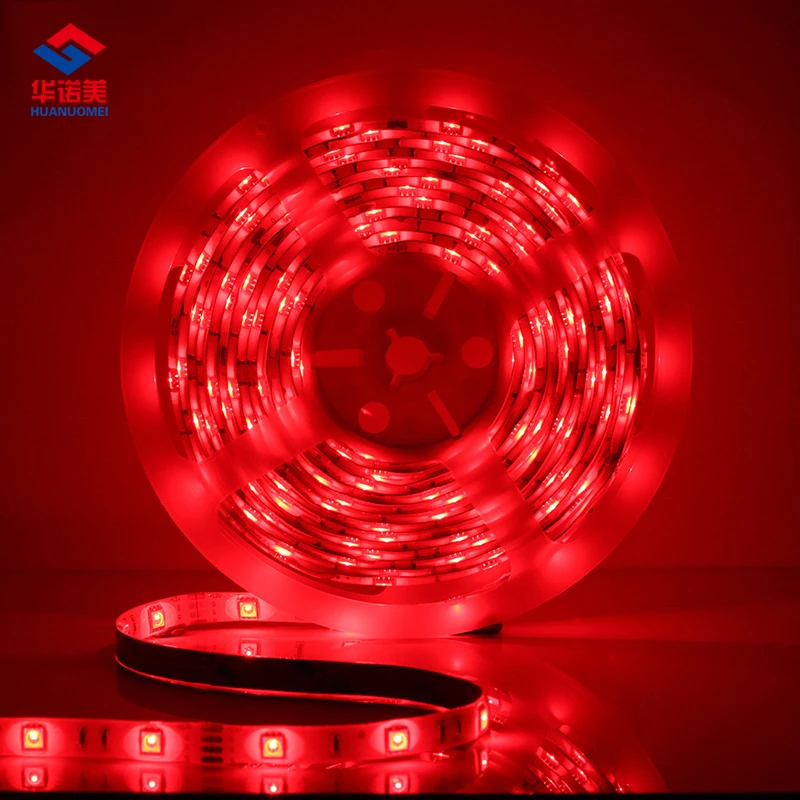 12V SMD5050 30LEDs Flexible LED Strip 5M/Roll Tape 5050 LED Lights Waterproof IP65 Red Blue Green Yellow White RGB