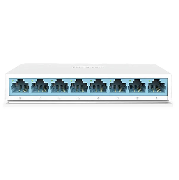 

S108C Ethernet Switch, Mini 8 Ports Desktop Ethernet Network Switch,10/100Mbps LAN Hub,Small ,Plug and Play, Fast Switcher