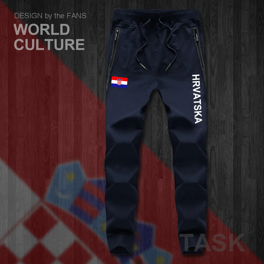 

Croatia Hrvatska Croatian HRV Croats mens pants joggers jumpsuit sweatpants track sweat fitness fleece tactical casual nation