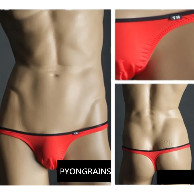 2016 Mens Jockstrap Jock Straps Thongs G Strings Popular Brand Sexy Mens Underwear Gay style Luxurious High Elastic Fashion