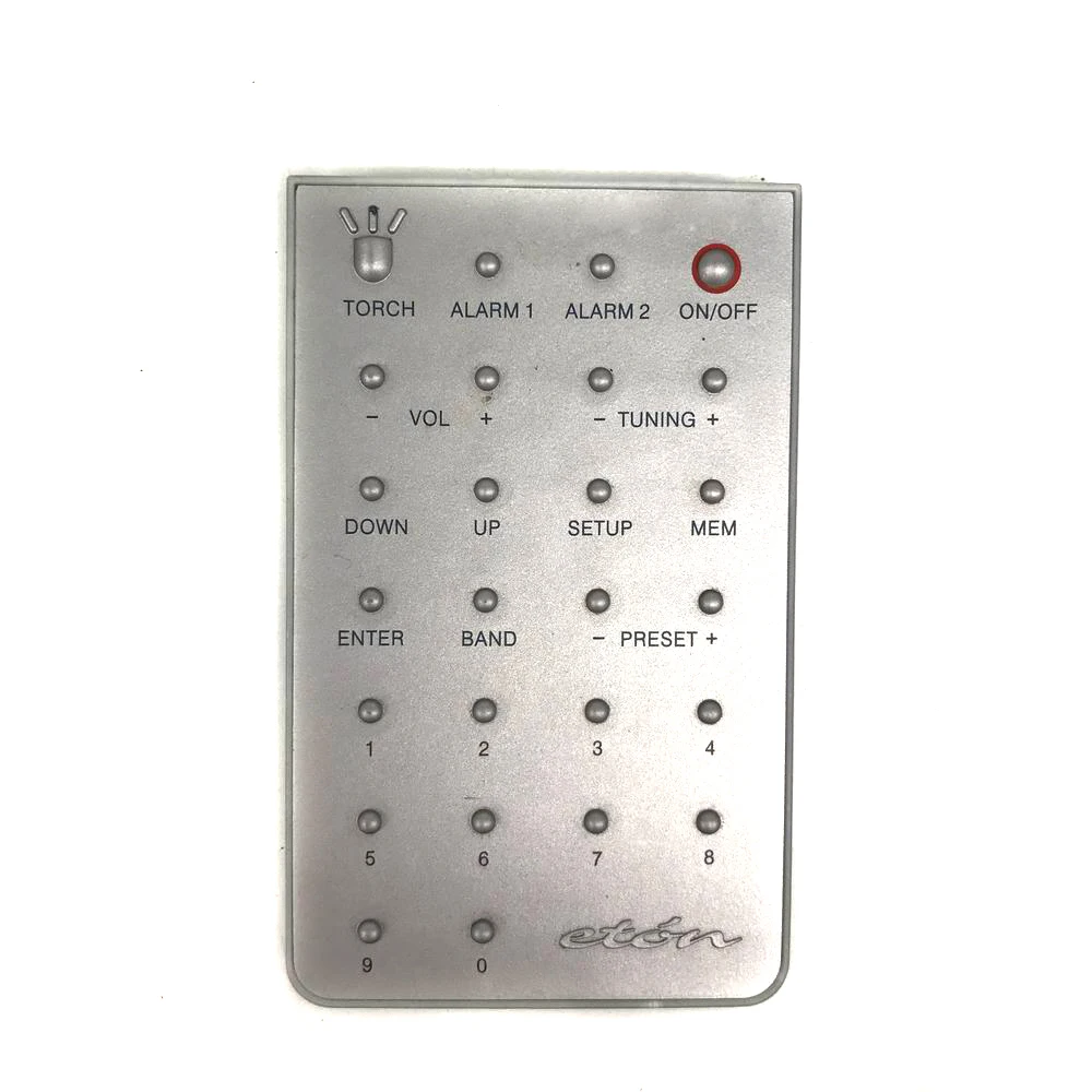 

Used Eton For PORSCHE Design Torch Alarm Player Remote Control Fernbedienung