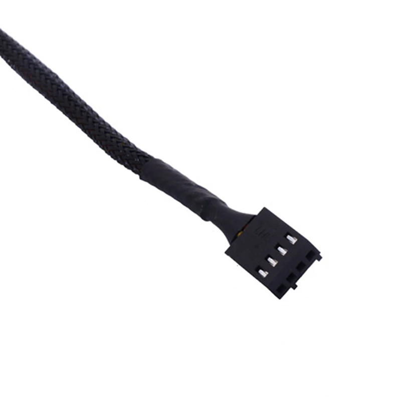 1 قطعة 27/42/60/80 سنتيمتر PWM تمديد كابل اللوحة الأم وحدة المعالجة المركزية 4 دبوس مروحة 4 P محول كابل الكمبيوتر حالة 4 دبوس الطاقة كابلات موصلات