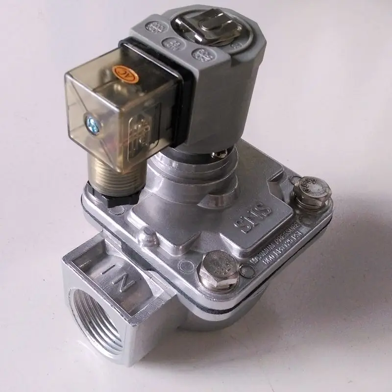 SMF-Z-25P Right Angle Type 1'' Pulse Valve AC220V   DC24V