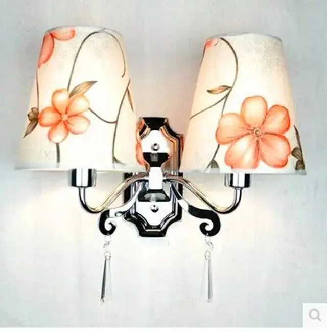 Cloth wall lamp, apply to hotels, guesthouses, engineering home bedroom, living room, hallway and other places