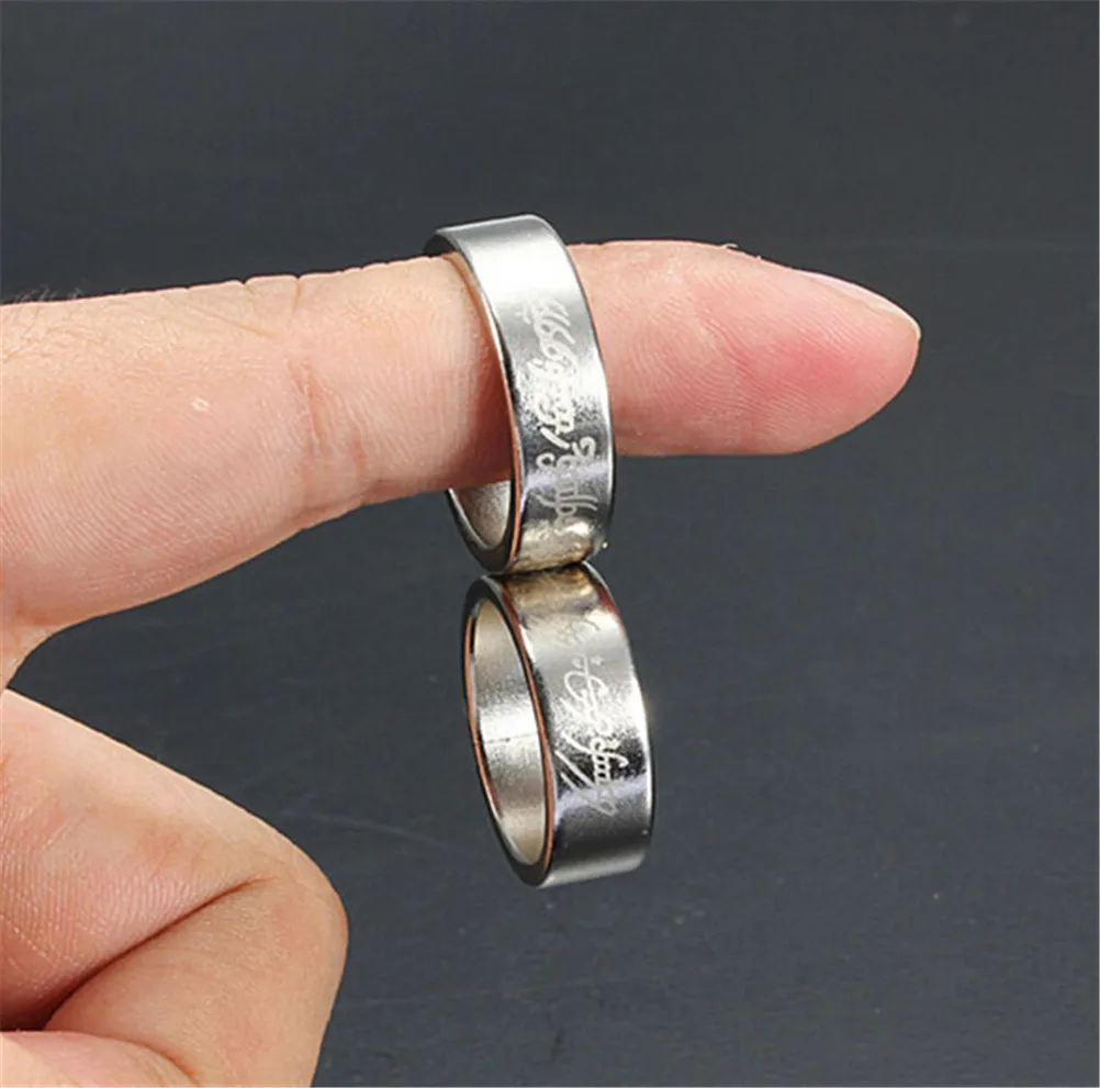 Novelty Silver Strong Magnetic Magic Ring Coin Finger Magician Trick Props Show Tool Magic trick Toys