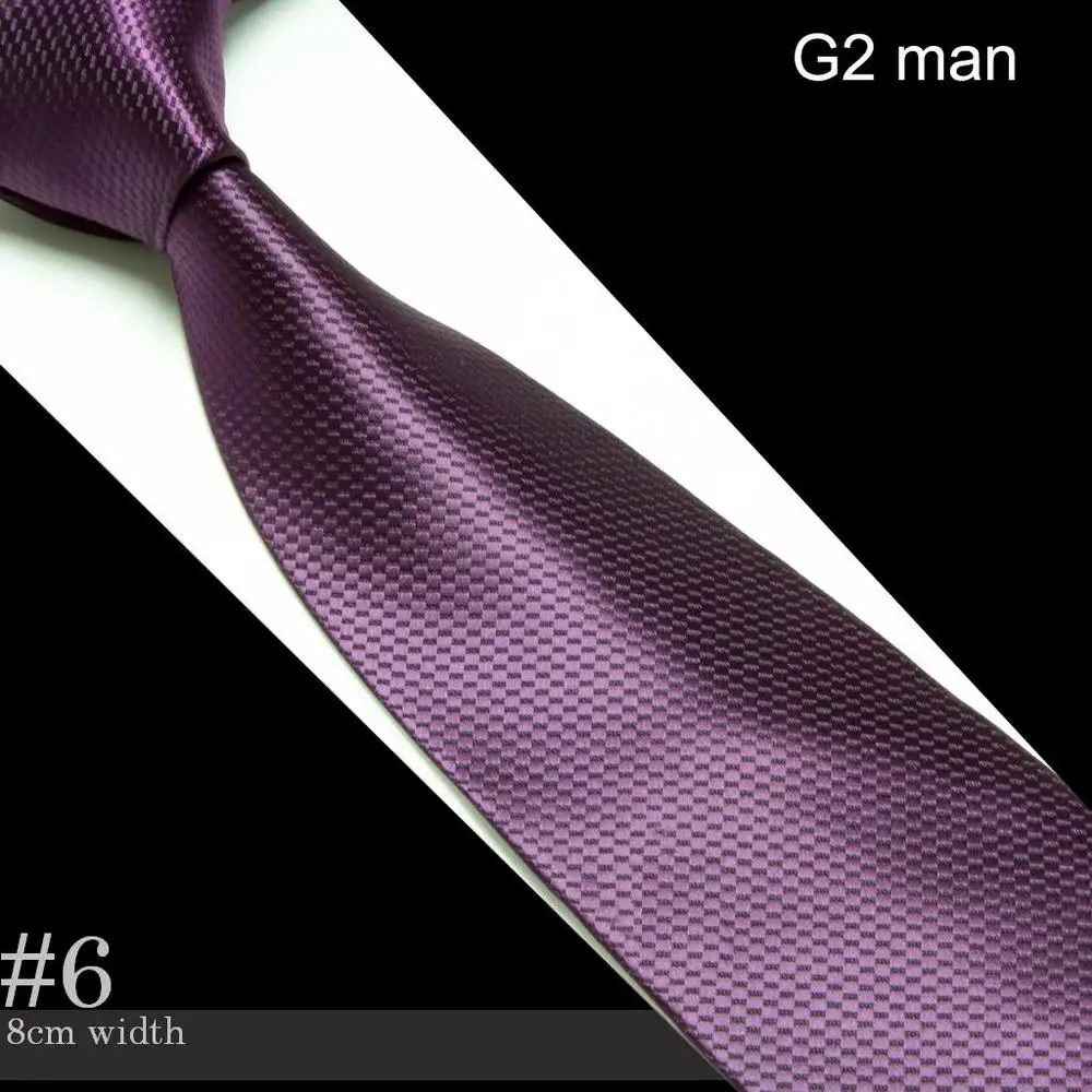 

2019 Men's Microfiber Neckties fashion tie neck ties striped high quality business adult neck tie 20 designs #6