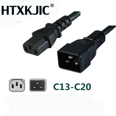 

1.8M C13 C20 Power Cord Server UPS Power Cable C19 Female to C20 Male 16A/250V power supply cord 3X1.5mm square Power Wire