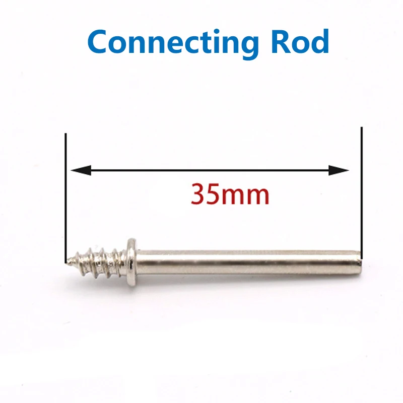 10pcs Polishing Buffing Round Wheel Pad Wool Felt + 1 Rod 3.2mm Shank Metal Surface For Dremel Rotary Tools Accessories