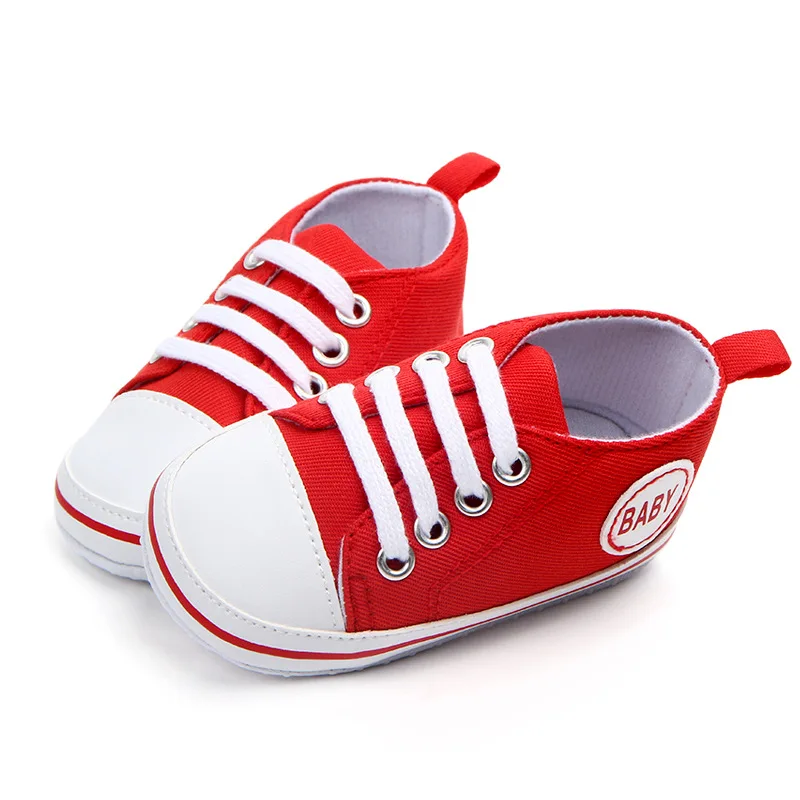 Zapatos de lona para bebés y niños, zapatillas de cuna para recién nacidos, suela suave, primeros pasos, primavera y otoño, TS111