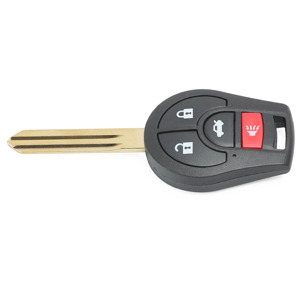 KEYECU Replacement Remote Key Shell 2B/ 3B / 2+1B/ 3+1 Button FOB for Nissan Maxima Altima Sentra Versa