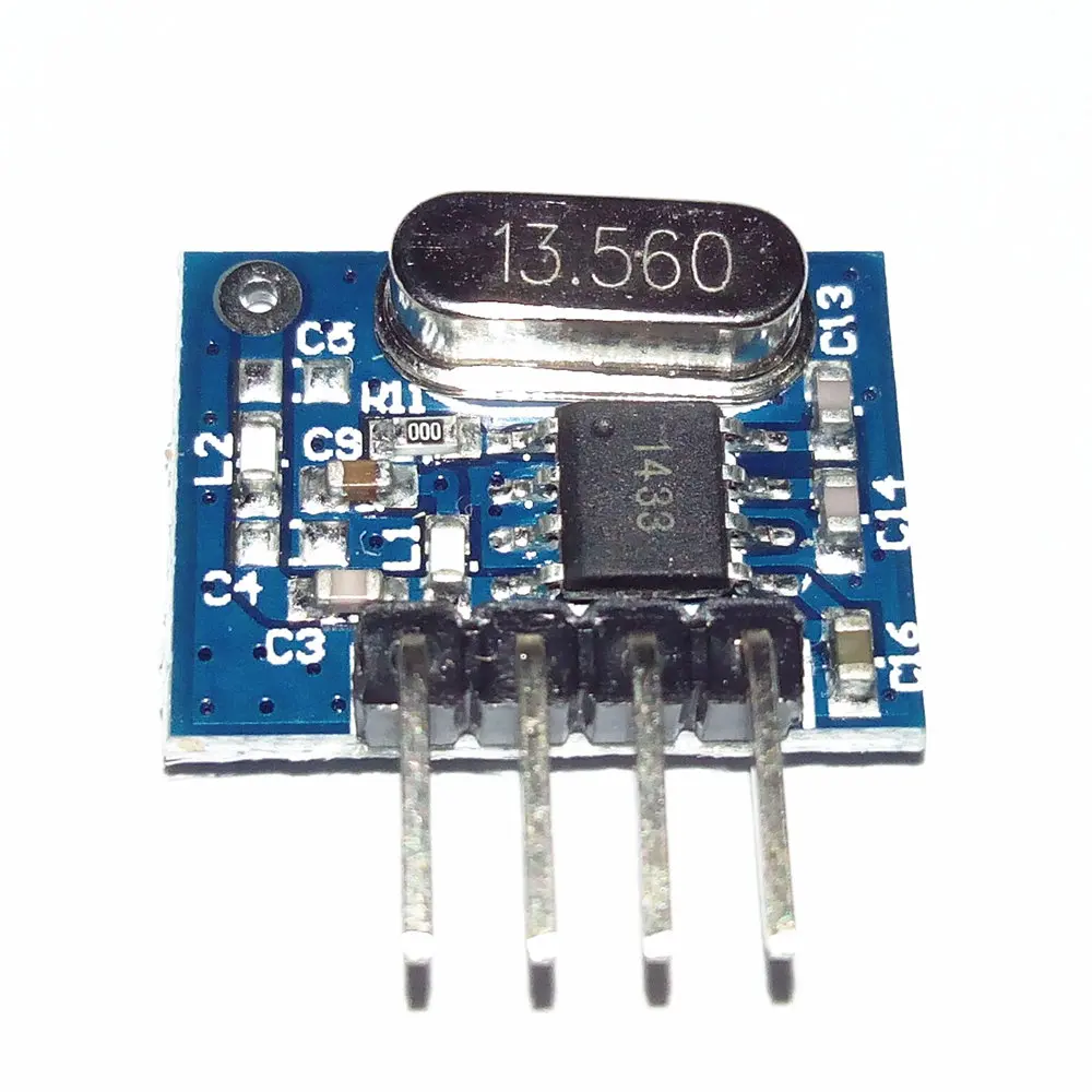 1piece superheterodyne 433mhz RF Wireless Transmitter Module Small Size Low Power for remote control adruino diy kit