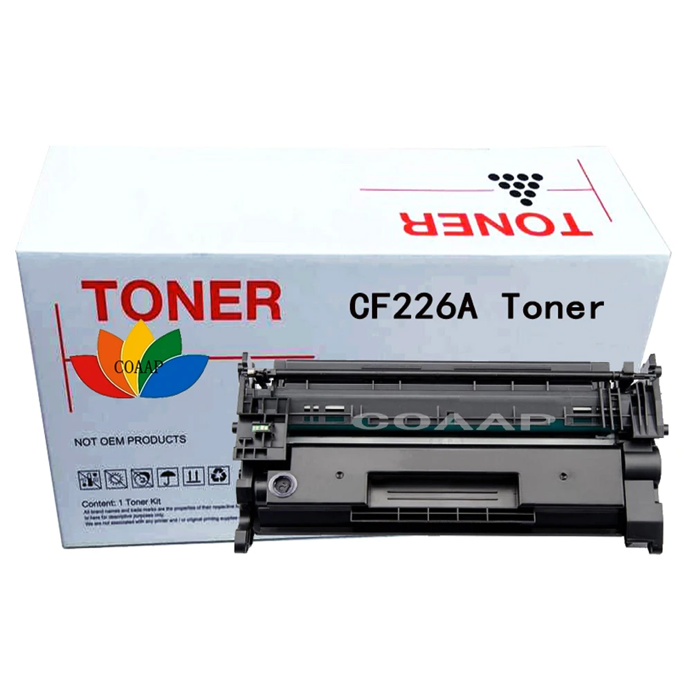 CF226A 26A 226A Black Toner Cartridge Compatible For HP LaserJet Pro M402n / M402d / M402dn / M402dw, MFP M426dw / M426fdn /