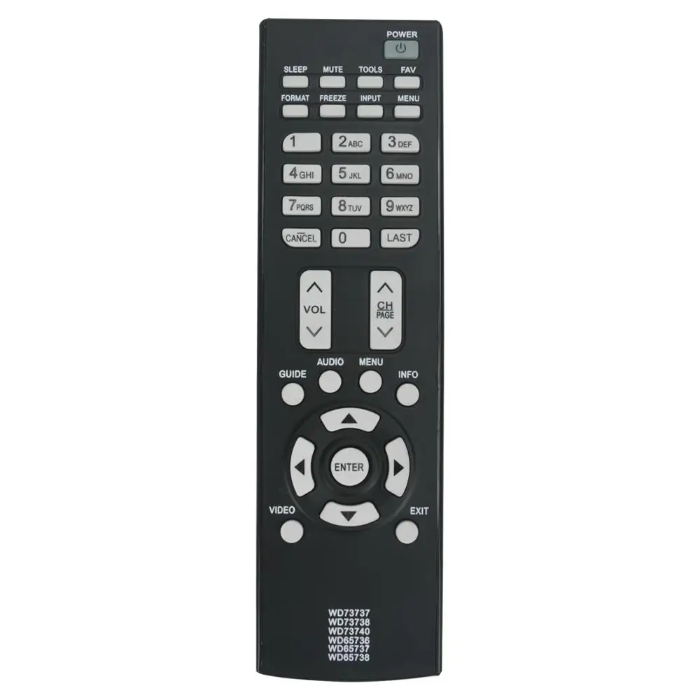 New WD73737 WD73738 WD73740 WD65736 WD65737 WD65738 Remote Control for Mitsubishi TV  290P111A10 290P111A20  290P137010 62DL5