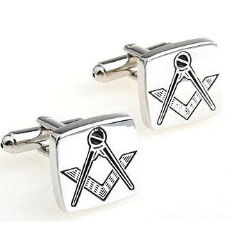 WN high quality stainless steel enamel enamel French shirts cufflinks masonic masonic cufflinks fashion brand's gift to a friend