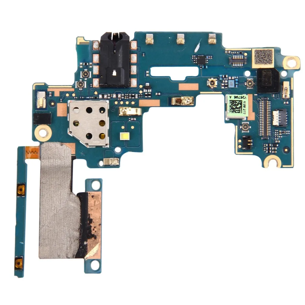 iPartsBuy Mainboard & Volume Control Button / Earphone Jack Flex Cable Replacement for HTC One M7 / 801e / 801n