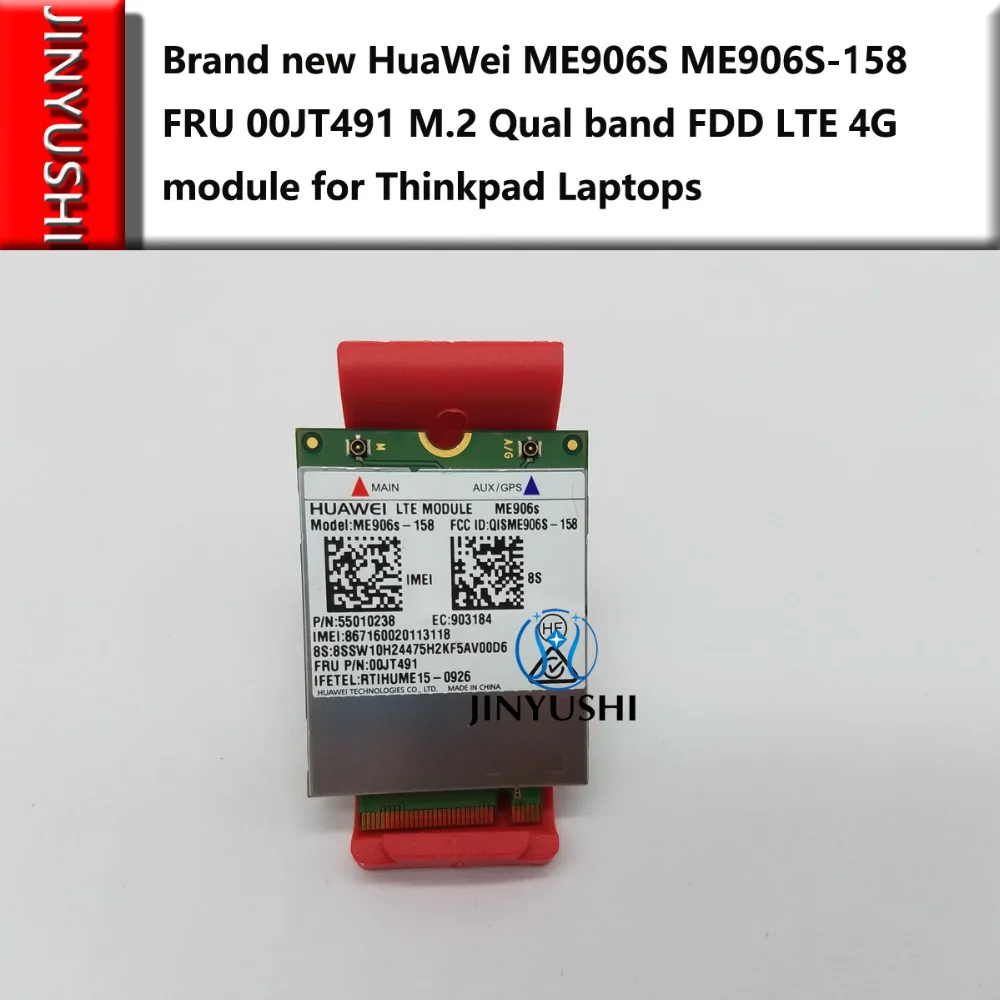 

In stock Brand new ME906S ME906S-158 00JT491 Qual band LTE module for Thinkpad T460 T560 P50 L460 P50 X260 X1 Carbon Yoga