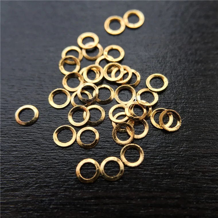 Free Shipping 250Pcs Punk mini Rivet alloy nail charms Golden Silver MINI Metal Nail Art Metallic Studs