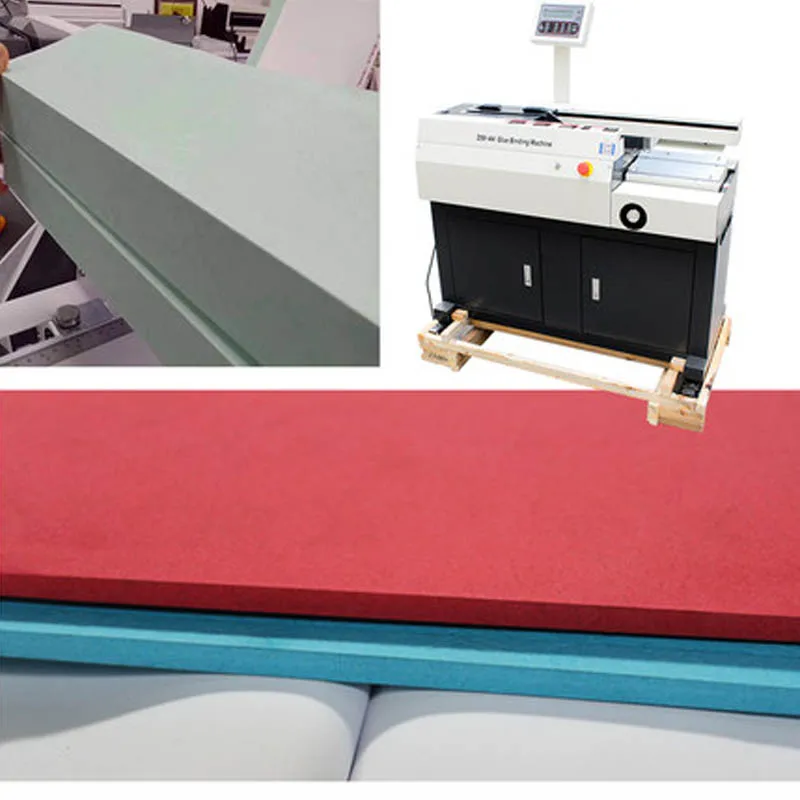 A4/A3 size Automatic glue binding machine D50-A4 book contract binding machine 220V 50hz Hot melt glue binding machine 5CM thick