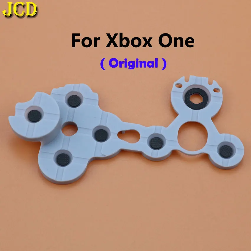 JCD – bouton en caoutchouc conducteur pour MicroSoft Xbox One, pour manette XboxOne S D Pad, 1 pièce, en silicone gris Original