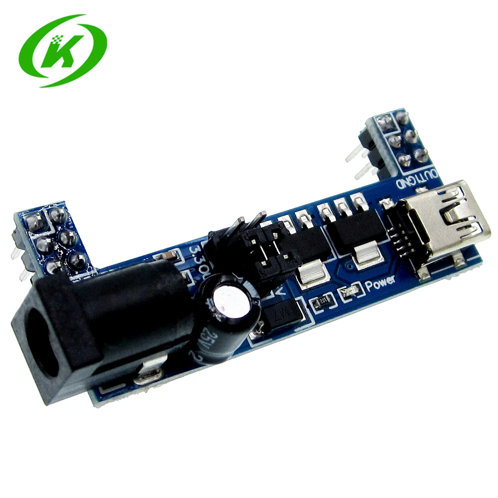 10 ชิ้น MB102 Breadboard พาวเวอร์ซัพพลายโมดูล 3.3 โวลต์ 5 โวลต์สำหรับ Solderless