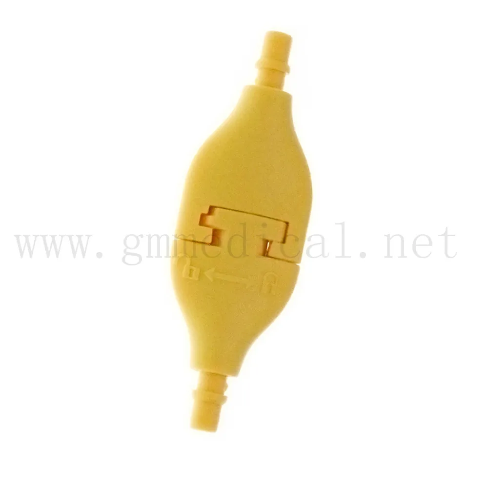 5 set/pack,NIBP cuff connector use with Philips M1597C air hose.yellow color.