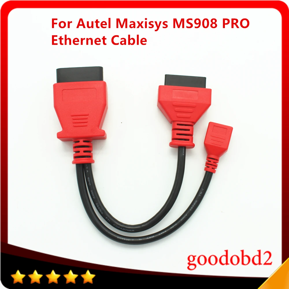 For Autel Maxisys MS908 PRO Ethernet Cable for BMW F Series Diagnostic Tool Car Cable Auto 16pin Programming Cable