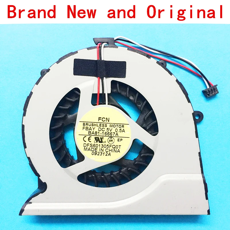 cooling fan Cooler for SAMSUNG NPQ470 NPQ470C NPQ468 NPq468c NP500P4A NP500P4C FCN DFS601305FQ0T FBAY BA81-16667A BA81-16667B