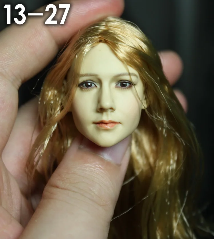 

kumik 2013 the latest Head carved Brings together a variety of styles Exquisite faces1/6 doll Head Replaceable accessories