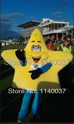 mascot cute yellow star mascot costume custom fancy dress cosplay Cartoon mascotte costume carnival costume fancy Costume