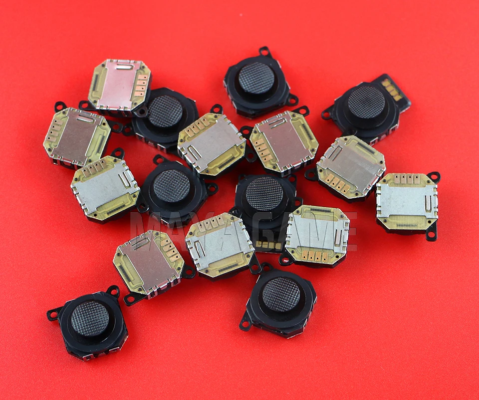 Ocgame 3ピース/ロット3D pspジョイスティックボタン連絡ゴムボタンpsp1000 psp 1000 oem