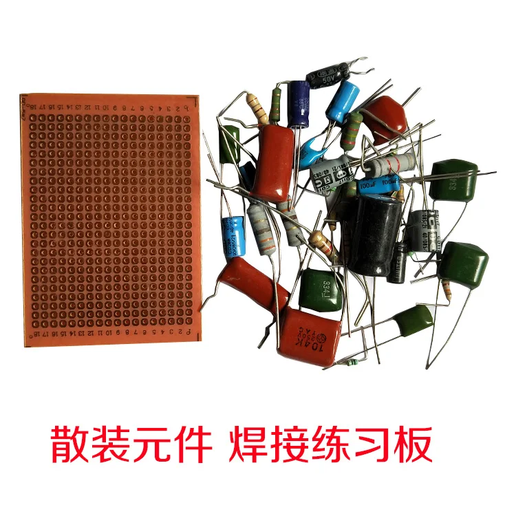 Hàn Thực Hành Học Sinh Sử Dụng 5*7CM Bảng Mạch In Thành Phần Gói DIY PCB Hàn Các Linh Kiện Điện Tử Mạch Nhỏ làm Cho