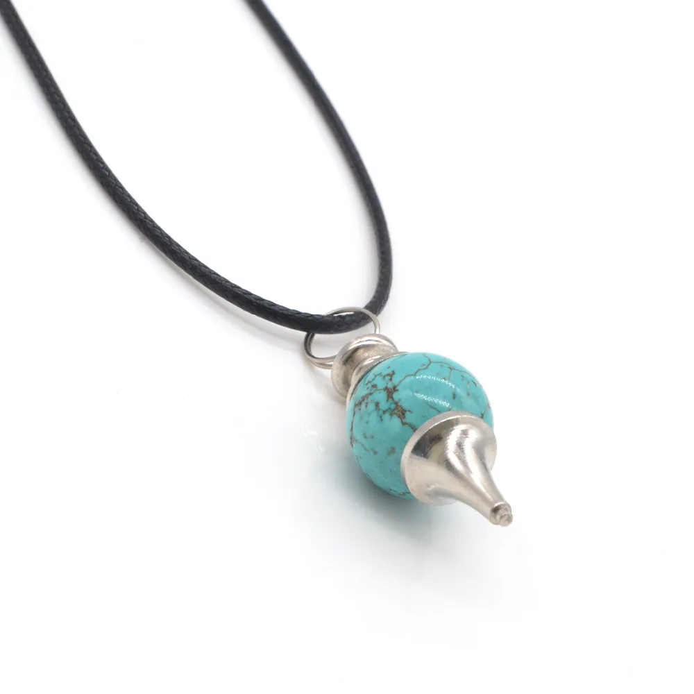 2018 natural stone ball chakra pendant fashion style to enhance your charm and wisdom beautiful lady  hsome man Lol