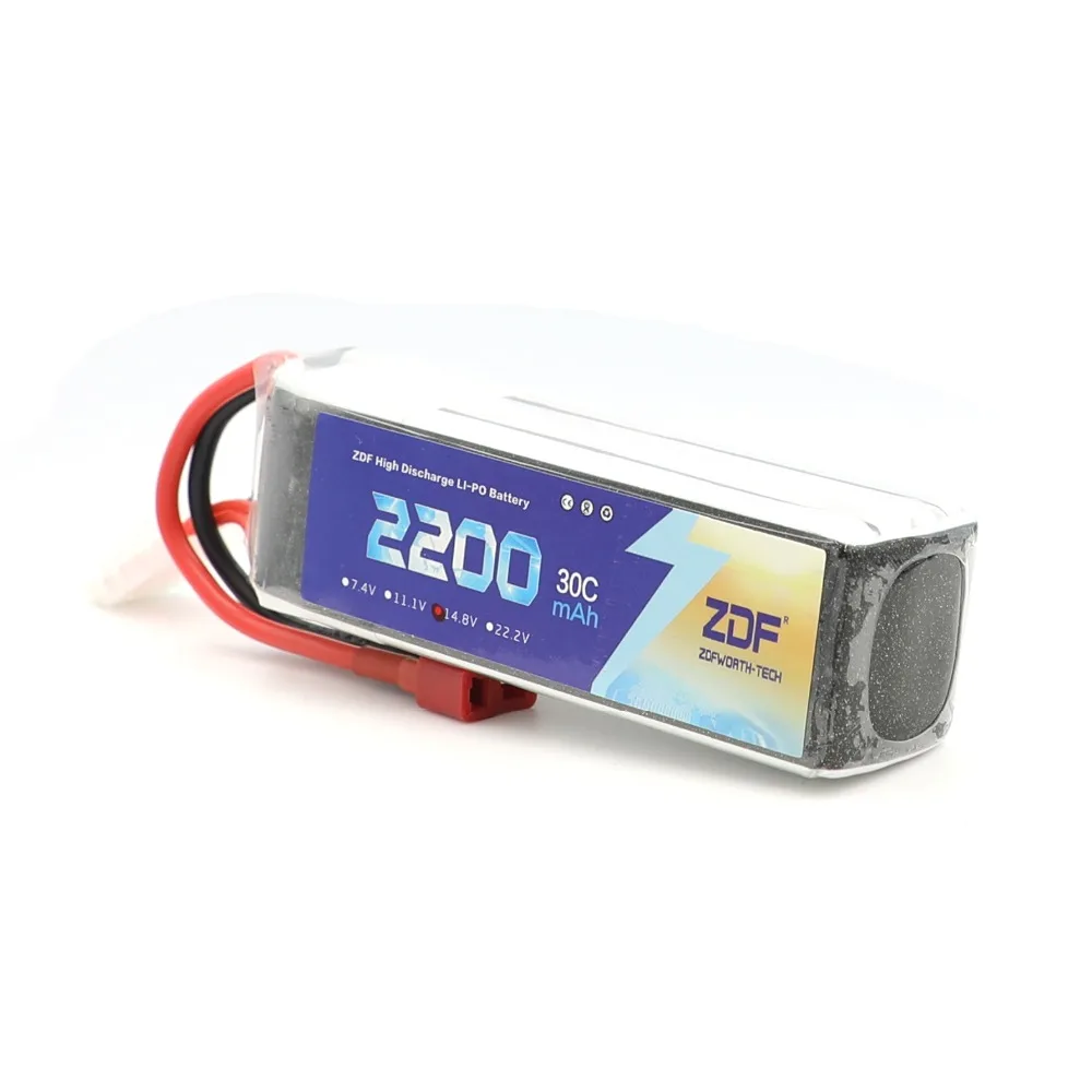 ZDF LION POWER แบตเตอรี่ 4s 14.8V 2200Mah 30C Max 60C Li-แบตเตอรี่ 4s สําหรับ Halicopters รถยนต์เรือ quadcopters 4s แบตเตอรี่