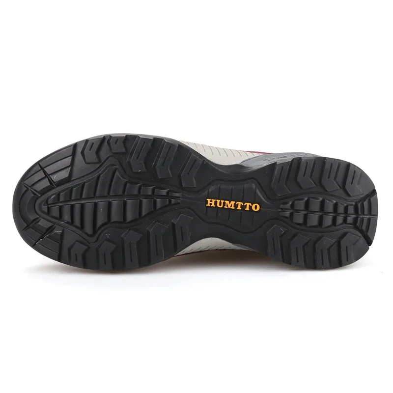 HUMTTO-zapatos de senderismo para mujer, zapatillas de deporte para caminar al aire libre, botas de escalada deportivas de cuero, impermeables,