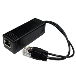 48V zu 12V 2,5 EINE Hohe qualität 30W POE Adapter kabel POE Splitter netzteil modul 12v trenn kombinierer für CCTV kamera