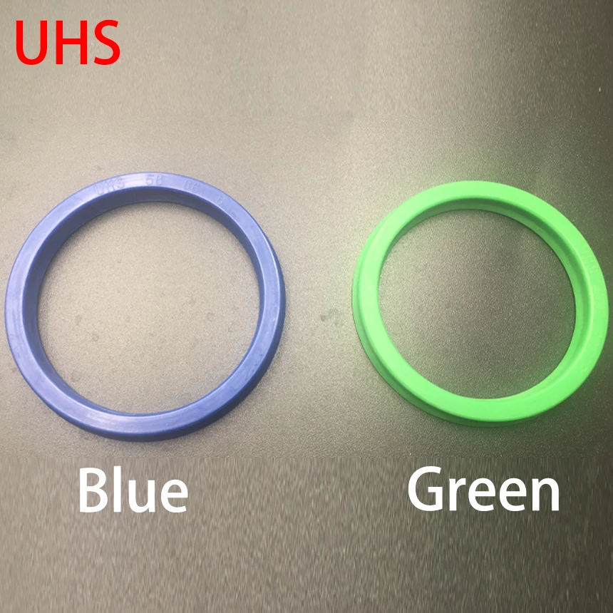 

UHS 70*80*6 70x80x6 71*80*6 71x80x6 75*85*6 75x85x6 Green Blue TPU Grooved U/Y Lip Hydraulic Piston Rod O Ring Gasket Oil Seal