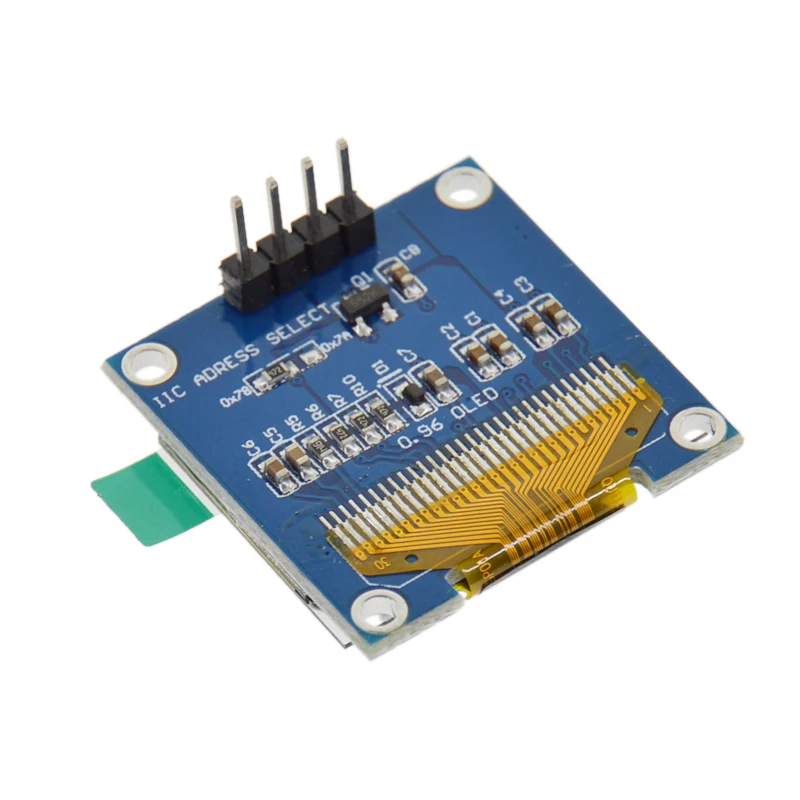 0.96 inch blue OLED LCD LED Display Module IIC Communicate 0.96