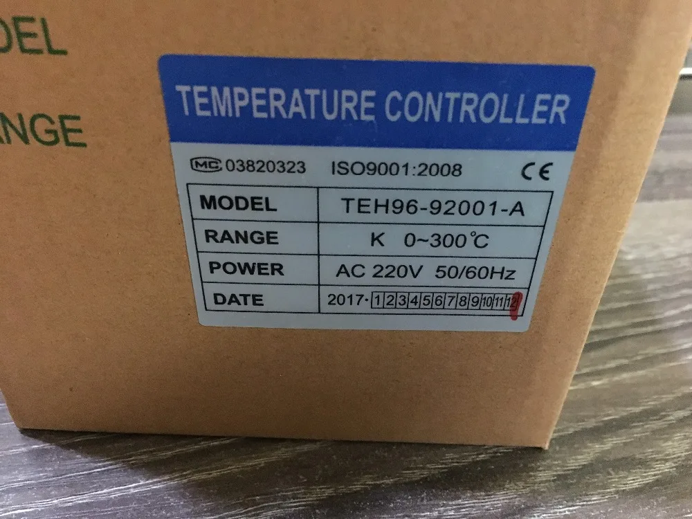 Genuine Liuzhou Hongxing Instrument Factory TEH96-92001-A anti-overshoot temperature controller  temperature control TEH96