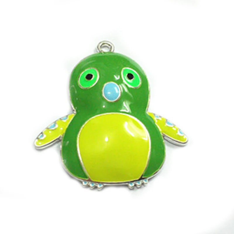 

Cartoon enamel penguin pendant Animal Pendant Keyring necklace