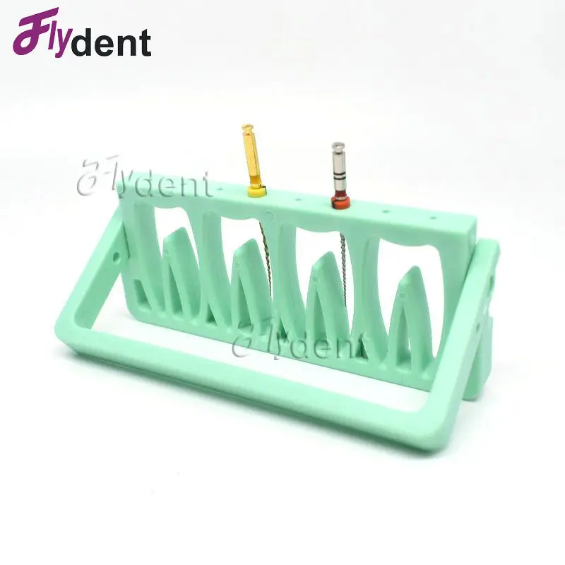 Dental Plastic Holder for Rotary K H R files Measuring Instrument Endodontic File Drill